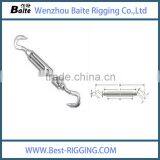 Din1480 Turnbuckle Zinc Alloy Die Cast Hook/Hook thumbnail-3