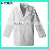 Dymex White PP Nonwoven SF SMS Medical Used Chemical Acid Resistant Disposable Lab Coats thumbnail-2