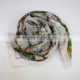 Yiwu Market Silk Scarf Fashion Women Spring Summer Silk Scarf Quality Choice thumbnail-2