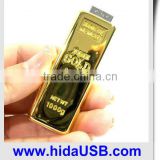 Goldbar USB drive, gold bar pendrives