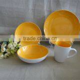 New Design Products 16pcs Double Glazed Melamine Stoneware Dinner Set thumbnail-5