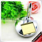 Desk Pen With Sticker , Table Pen Stands Pen