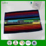 32s2 Cotton Super Absorbent Jacquard Stripe Brush Colorful Face Towel thumbnail-4