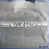 Transparent Acrylic Shoe Box Wholesale Plexiglas Shoes Display Box Custom Perspex Shoe Case Display Stand thumbnail-1