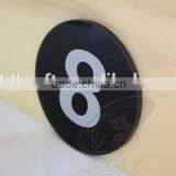 Acrylic Plastic plates with numbers and stickers for restaurant and stores