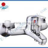 Hot and Cold Water Single Handle Wall Mounted Bath Shower Faucet thumbnail-1