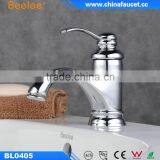 Bathroom Water Basin Faucet Chrome Brass Tap Deck Top Mixer thumbnail-1