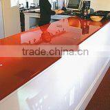 Red Glass Bar Top With AS/NZS 2208:1996 and EN12150 Certificate thumbnail-1