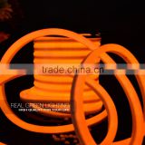 Flexible Orange Color Orange LED Neon Flex Rope Light