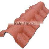Decorative PVC Resin Roof Tile Roma Style Top Ridge