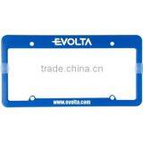 4 Hole Straight Top Custom License Plate Frames