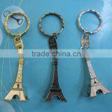 France Paris Eiffel Tower Keychain Tower Keyring