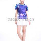 New Style Professional Customized ,Badminton Wear Shirt WS-16222 thumbnail-2