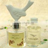 120ml Ceramic Bird Sea Breeze High Quality Reed Diffuser With Imitation Rhodium Plated Cap Quality Choice