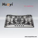 Hot Safety Commerical Easy Clean Lpg Gas Stove Thermocouple 5 Burner With Free Parts