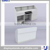 Unique Design Spray Painted Wooden Cashiers Table for a Shop thumbnail-2