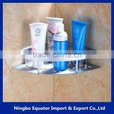 Single Tire Hot Sale New Design Household Corner Rack for Bathroom Towel Shelf Basket thumbnail-2