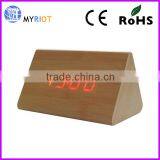 High Quality Retro Wooden Led Alarm Clock thumbnail-1