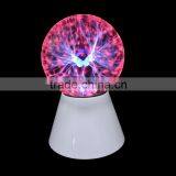 Mini Plasma Ball Light,hight Quality 6 Inch Plasam Light With Butterfly