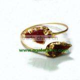 Red Gold Stone Arrowhead Bangle : Wholesaler Manufacturer thumbnail-1