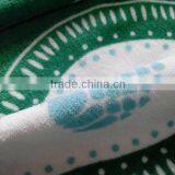 100% Cotton Green Color Special Pineapple Design Printing Beach Towel Pareo Ethnic Felling Beach Towel thumbnail-3