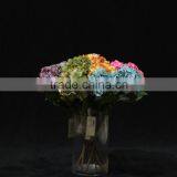 Single Wholesale Silk Flower Hydrangea for Decoration With 30 Forks thumbnail-2