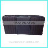 OEM Fashion Black PU Shopping Coin Purse thumbnail-1