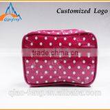 Custom Promotional Stipe Cometic Makeup Bag China