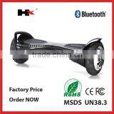 HX Manufacturer Patented 8 Inch 2 Wheel Electric Self Balance Standing Scooter With Bluetooth UL2272 Certificate thumbnail-4