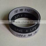 Power Negative Ion 2 Layers Silicone Wristband thumbnail-3