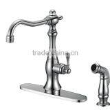 Chrome Commercial Pull Down Kitchen Faucet With Spray 8662-CP thumbnail-1