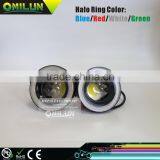 Hot Sell 3.5 Inch 89mm 30W COB LED Auto Fog Lamp With Inlay Halo for All Cars