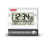 Large screen LCD clock with calendar