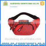 New Design Nylon Red Waterproof Waist Bag
