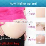 Favorite Silicone Pregnant Belly Free Shipping Fake Pregnant Belly Masquerade Fancy Ball Lifelike Pregnancy Belly thumbnail-5