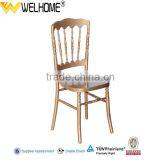 Wooden Napoleon Chair for Wedding,hotel Restaurant thumbnail-1