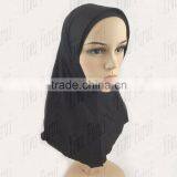 Fashionable Muslim High Quality Jersey Inner Hijab Under Scarf Cotton Soft Bonnet Ninja thumbnail-2