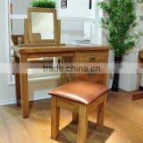 New Design Mirrored Dressing Table and Dressing Stool