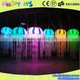 Led Lighting Hanging Jellyfish Inflatable Party Decor