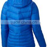 Padding Outdoor Blue Down Jacket for Women thumbnail-3