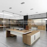 Modern new design office desk with partition table Unique Hot Sale office table specifications staff table