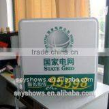 Square Double Sided Acrylic Light Box thumbnail-2