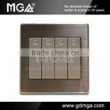 MGA Q7i Series Q-K04A 4 Gang 1 Way Switch thumbnail-1