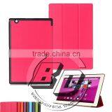Manufacturer Wholesale Professional Three Folding Stand PU Leather Tablet Case For Sony Xperia Z4 Tablet Lowest Price thumbnail-1