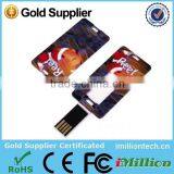 Custom Logo 1gb 2gb 4gb 8gb 16gb 32gb Mini Credit Card Usb Business Card