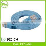 3M Flat Blue Noodle Network Cable RJ45 LAN Ethernet Cat 6 Fast Wire Thin Cat6 FTP Cable