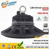 Hot sale high lumen UFO led high bay light 200W industrial light with PC lens