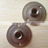 stainless steel Furniture tee nuts With 2 holes inner thread