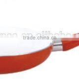 2015 popular press aluminum ceramic frying pan