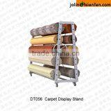 DT056 Sample Carpet Display Racks /showing Carpet With Roll / Rolling Carpet Rack